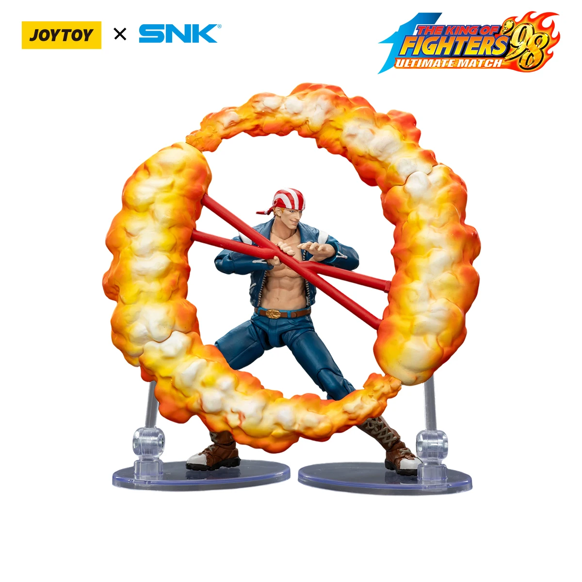 JOYTOY SNK 1/18 Acchion Figuren Kof 98UM Hero Team Kyo Kusanagi Goro Daimon Benimaru Nikaido