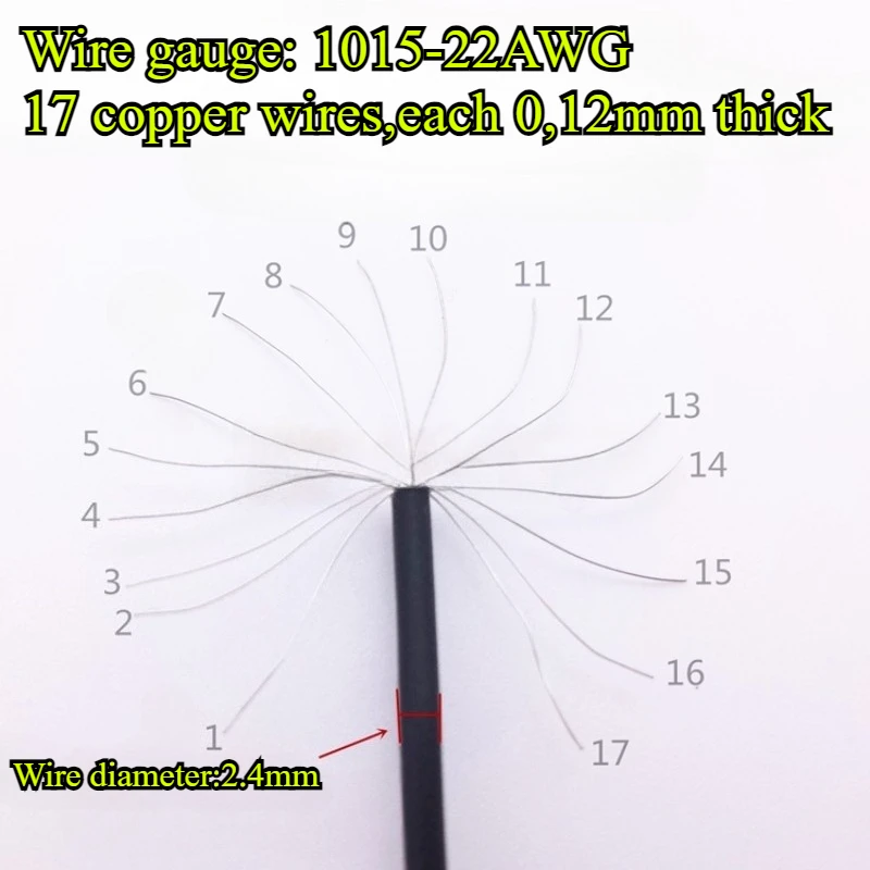 JST VH3.96mm terminal wire single Male/Female 2P/3P/4P Male to Female 2P/3P/4P wire length 20cm 22AWG electronic line connector