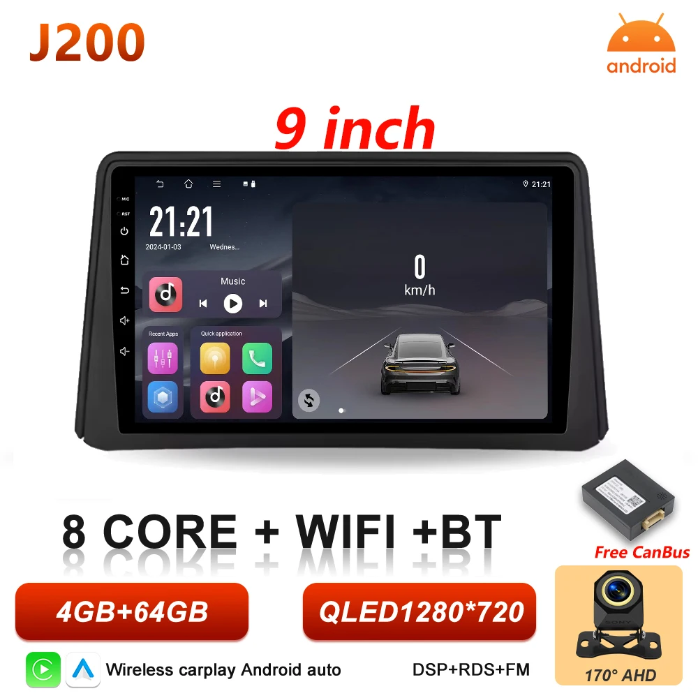 Autostereo Android 16 Radio voor Opel Mokka Vauxhall Mokka 2012 2013 2014 2015 2016 Carplay Video Multimedia Speler BT Head Unit