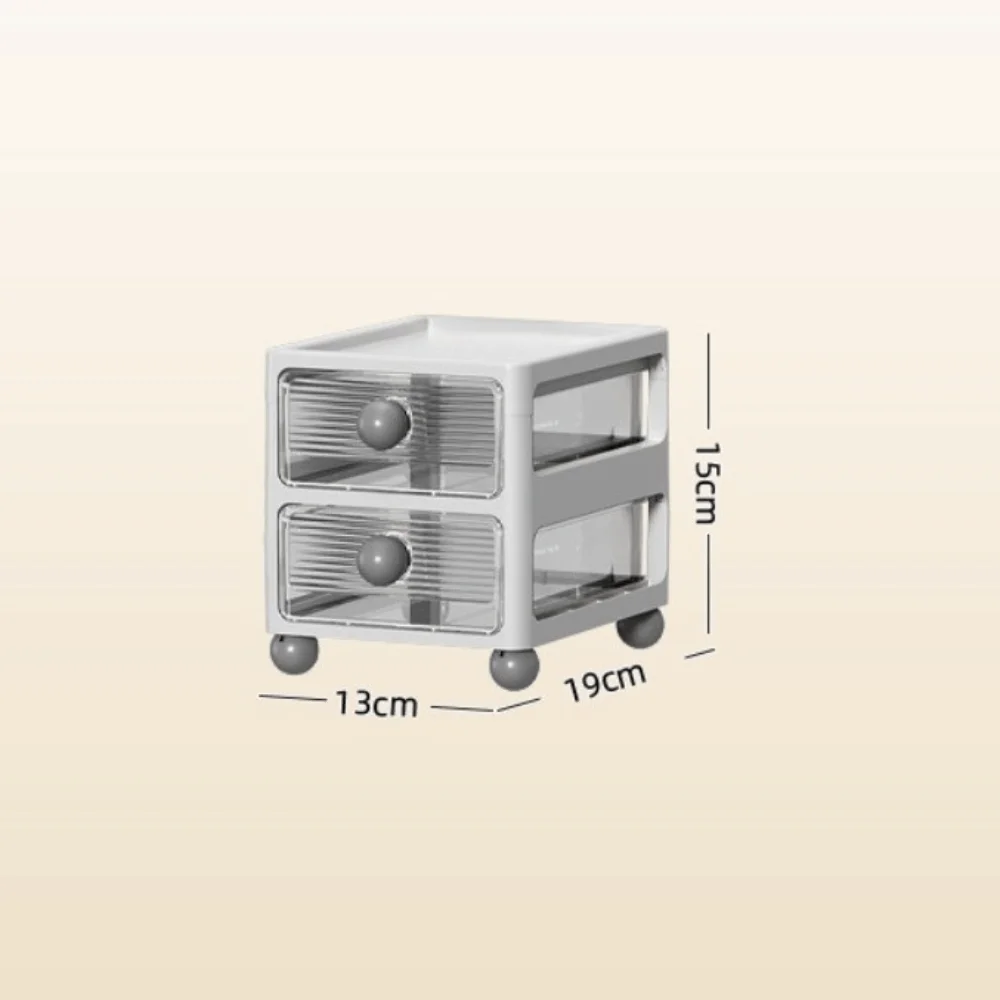 

New Multi-layer Plastic Storage Box Plastic Large Capacity Desktop Organizer Box Sundries Organize Cabinet Home