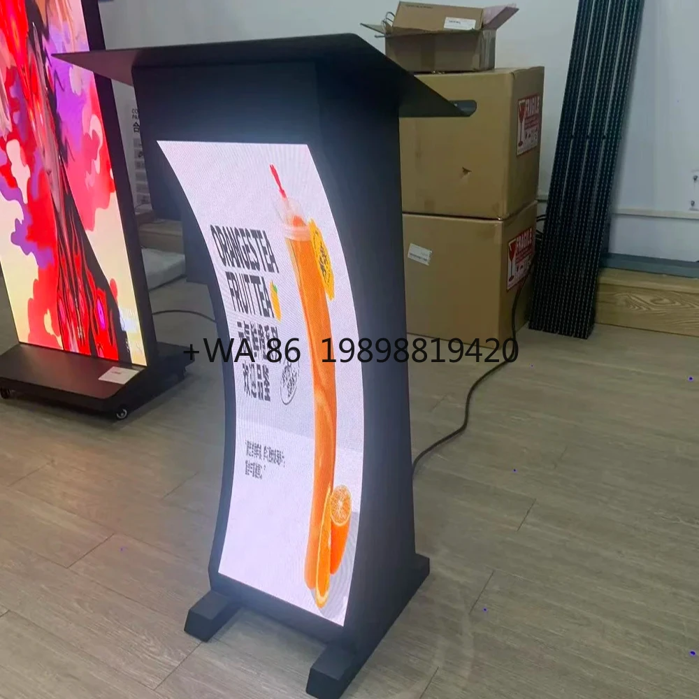 Resolution Indoor/Outdoor Podium LED Display Anti-Glare Screen  Brightness Easy Installation for  Events