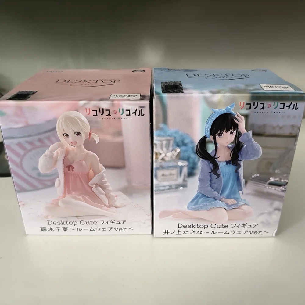 

IN Stock Original TAiTO Desktop Cute Lycoris Recoil Nishikigi Chisato Inoue Takina (Room Wear ver.) Action Anime Figure Toys