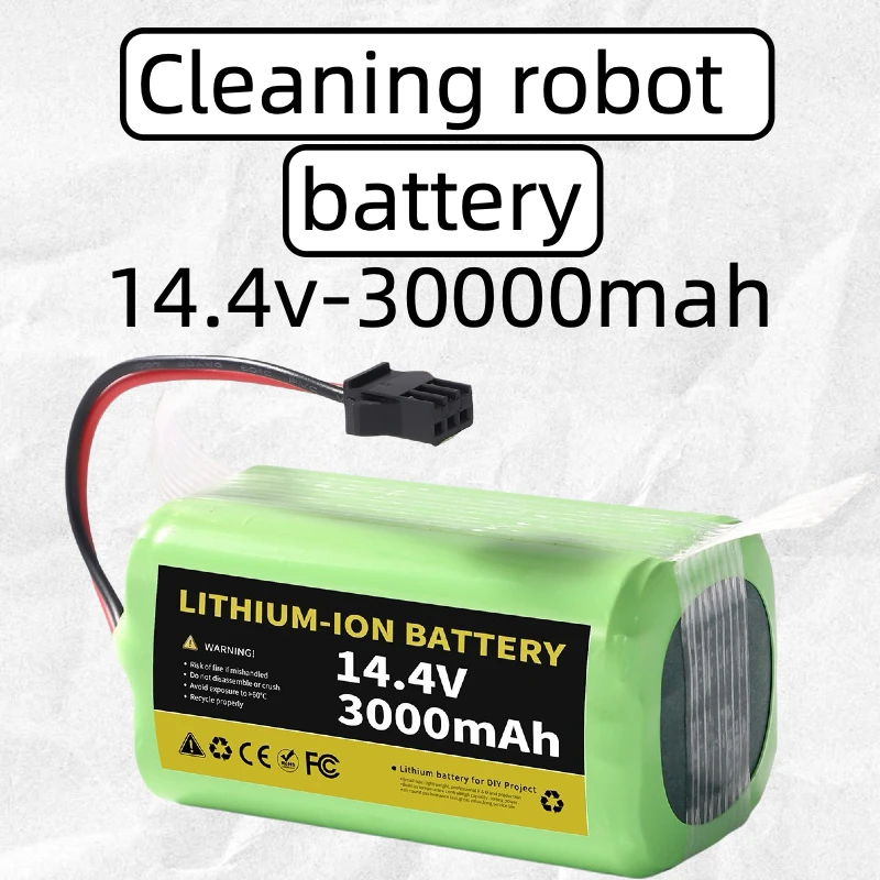 The Sweeping Robot Battery Is Suitable for Multiple Models of Sweeping Machines Ranging from 14.4V to 3000mAh