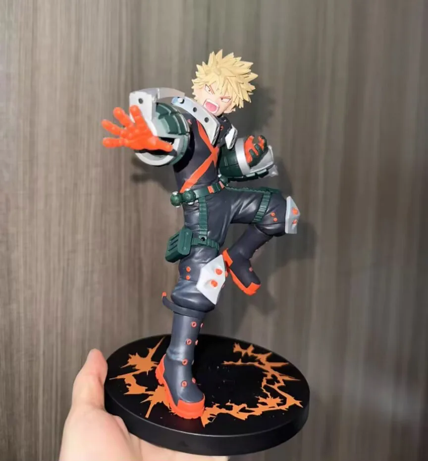 

2025 In stock Japanese original anime figure Bakugou Katsuki action figure collectible model toys for boys