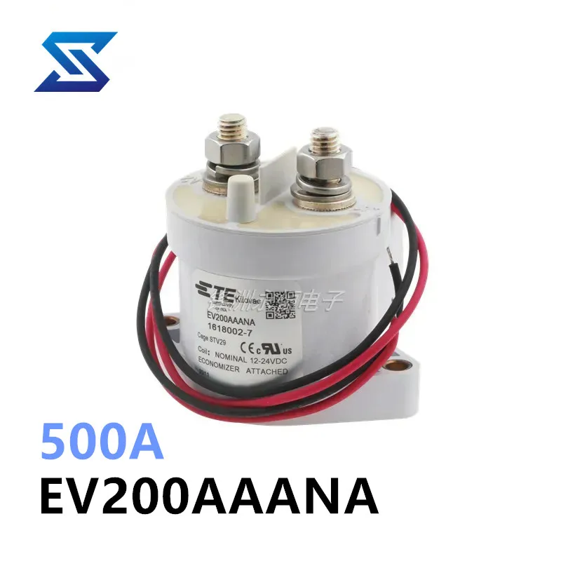 

EV200AAANA 1618002-7 12-24V 500A New energy electric vehicle contactor EV200 high voltage DC Relay Original authentic