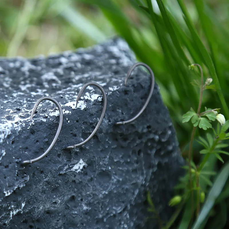 Anzuelos antideslizantes con púas para carpa en agua dulce - imagen 3