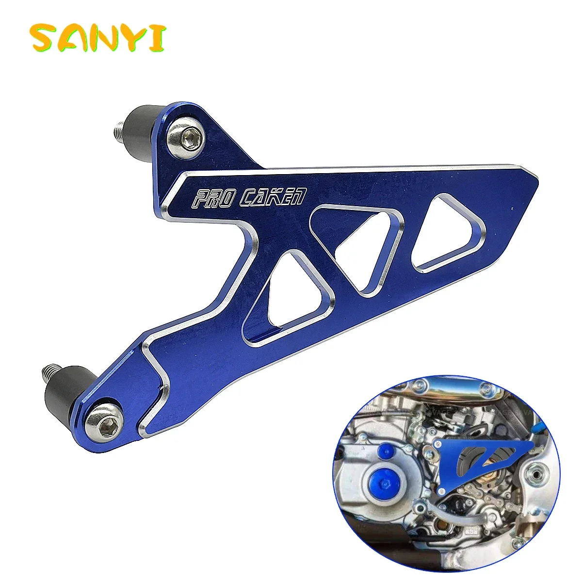 CNC Front Sprocket Cover Chain Protector Guard For Yamaha YZ250 YZ250F YZ250X WR250F YZ450F WR450F YZ 250 250F 250X WR 450F 450