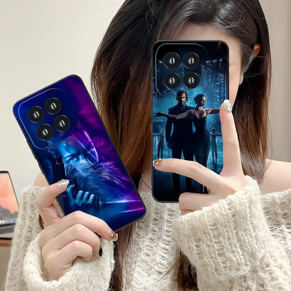 

John Wick Ballerina Phone Case for Xiaomi 15 14 13 12 Mi 11 T Ultra Lite Pro S X 5G Colour Printing Pretty Smartphone Cover