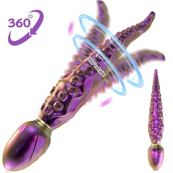 Vibromasseur réaliste monstre point G, vibrateur poulpe avec 10 modes puissants, jouets sexuels pour adultes pour femmes, Stimulation du vagin Anal