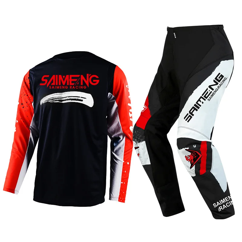 

Youth Jersey Pant Combo for Kids MX Motocross Gear Set Children Racing Suit Off-road MTB 5 6 7 8 9 10 11 12 13 14 15 years old