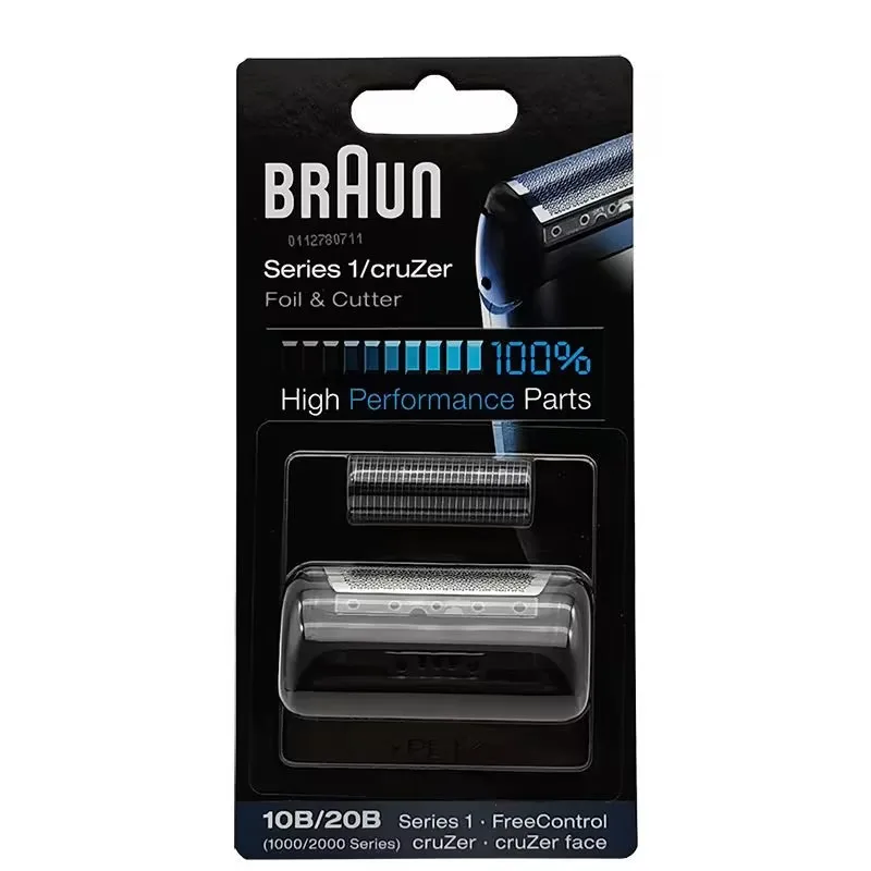 Braun 10B/20B Blade Electric Shaver Replacement Foil Cutter Head 1000/2000 Series CruZer Series