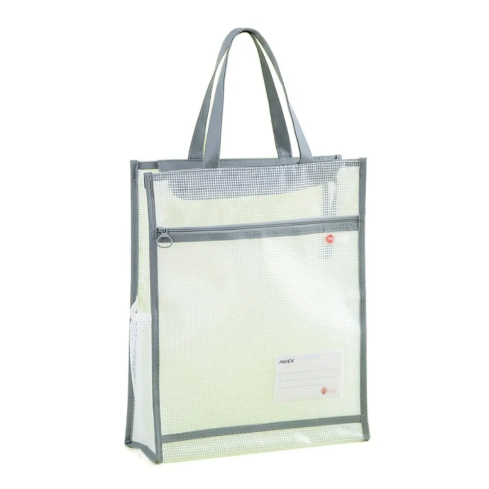 

Clear A4 File Storage Bag Thickened Multi-layer Zipper Pouch Bag Large Capacity Waterproof Art Portfolio Case