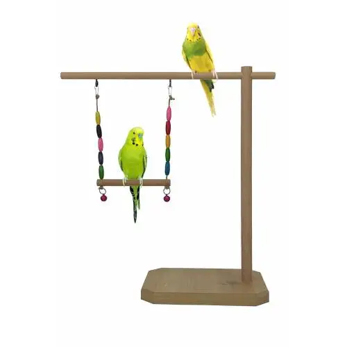 

Wood Budgie Perch Wishbone 35 cm Bird Toy Bird Training