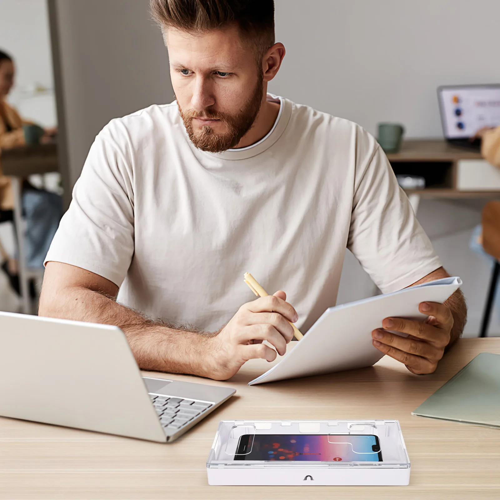 Transparente Telefon-Schließfachbox für Studenten, Mehrzweck-Handy-Gefangenis-Zeitschloss-Hülle für Smartphones, sichere Aufbewahrung