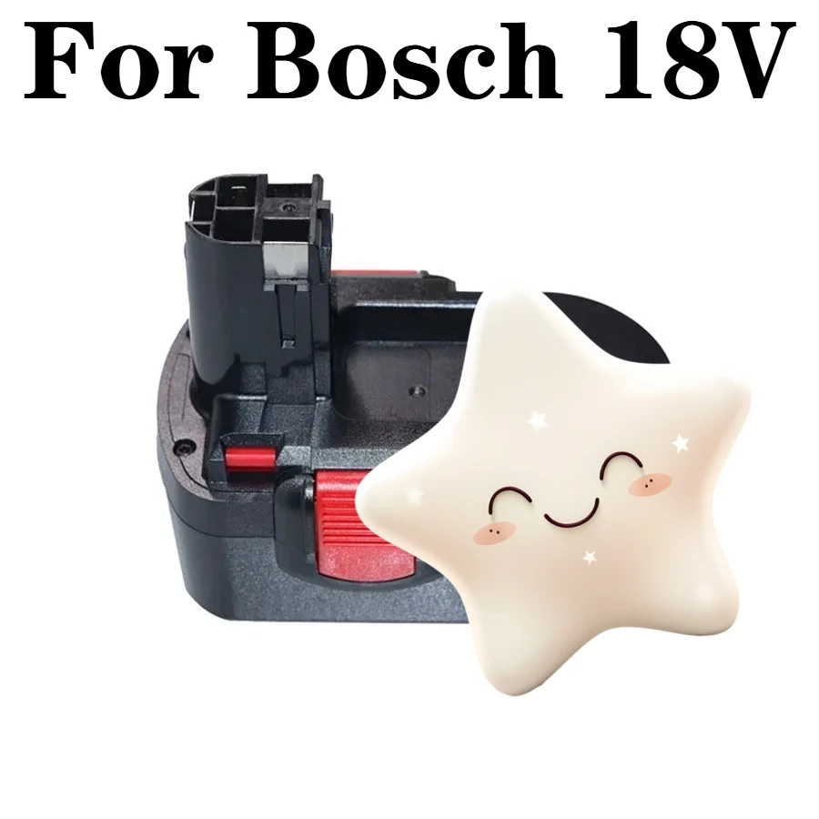 

Для Bosch 18 В 4800/6800/9800 мАч BAT025 аккумуляторная батарея Ni-CD электроинструменты батарея для дрели GSB 18 VE-2, PSR