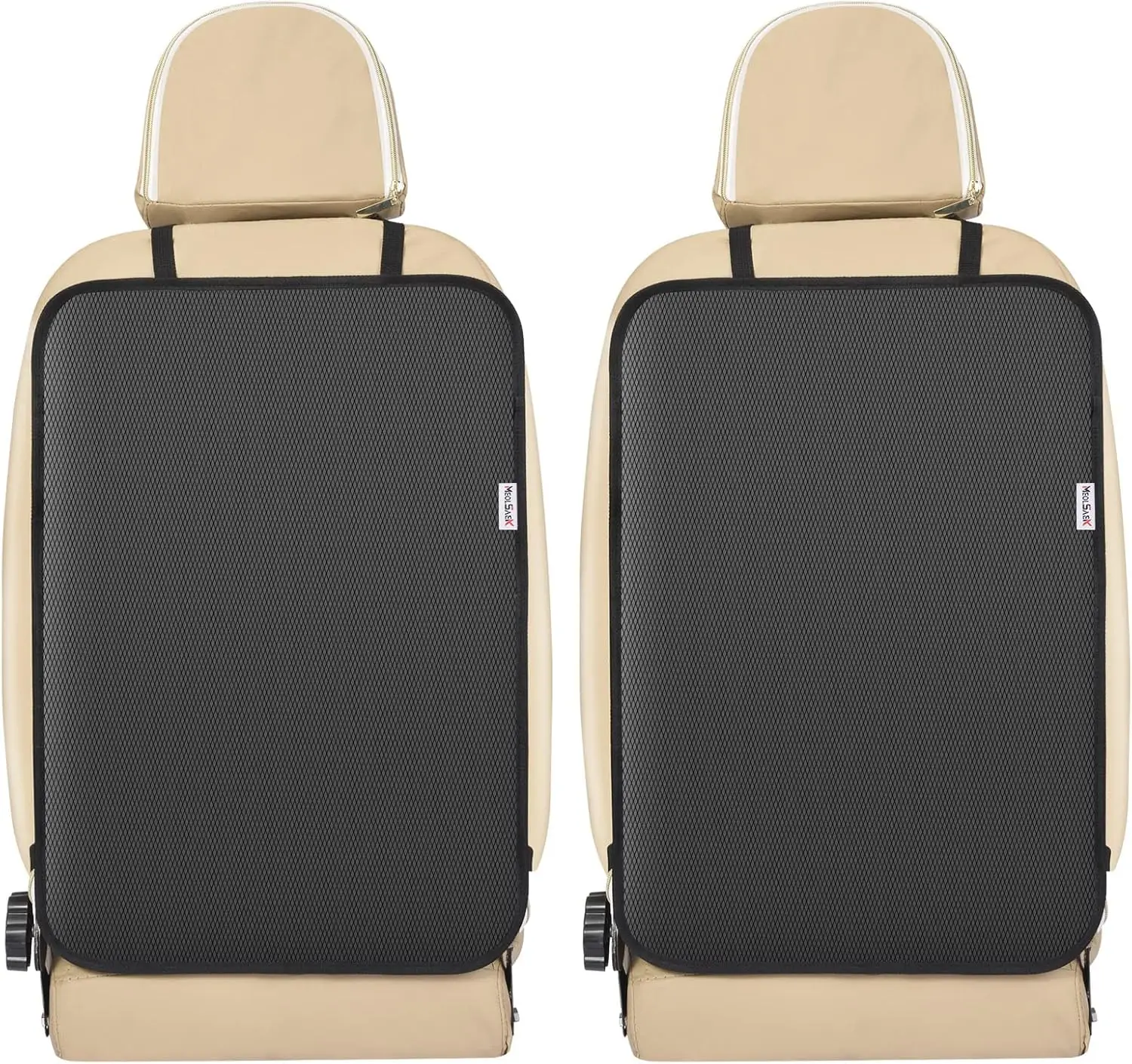 

Водонепроницаемые защитные накладки на спинки автомобильных сидений для детей, 2 шт., черные, для защиты задних сидений от грязи и ног.