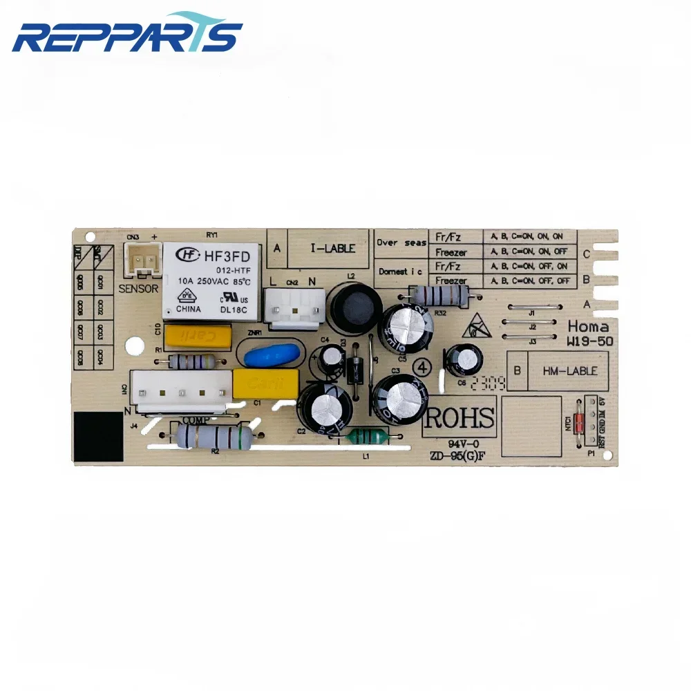 

New W19-50AC Circuit PCB W19-50 Control Board For Homa Refrigerator Fridge Motehrboard Freezer Parts