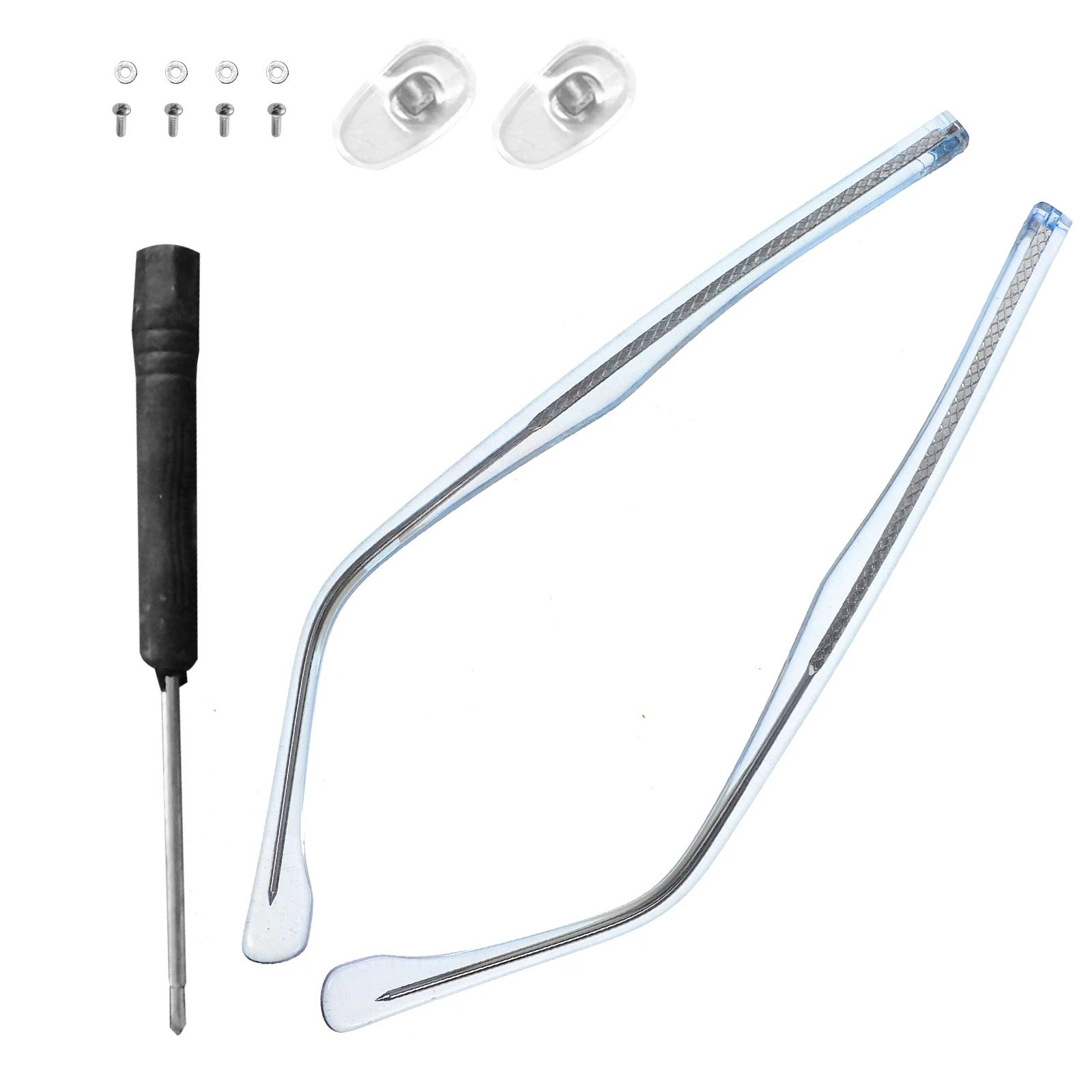 

Metal Glasses Arm Replacement Durable Universal Eyewear Repair Kit Comfortable Temple Accessories Long Lasting Non Deforming