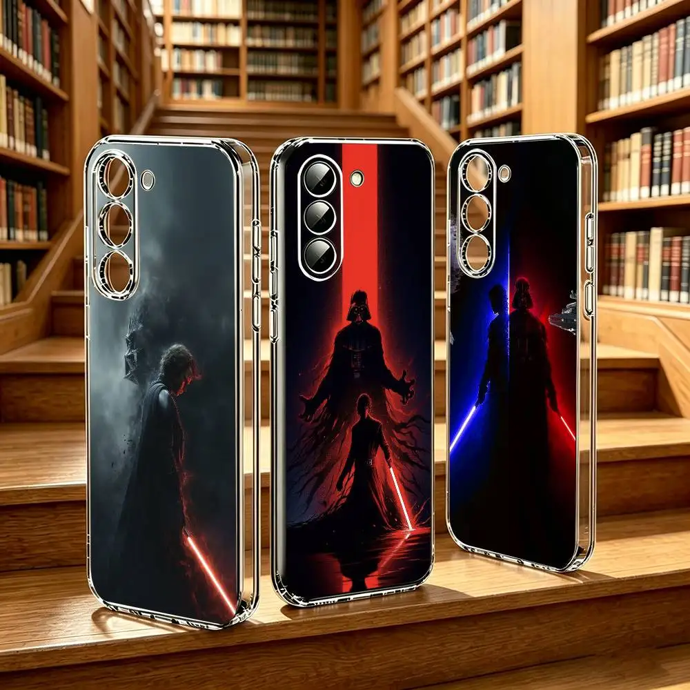 

Space Animation Clone-e t-Trooper-r Phone Case for Samsung Galaxy A55 A06 A16 A26 A36 A56 A25 A35 A15 A54 A34Transparent Back