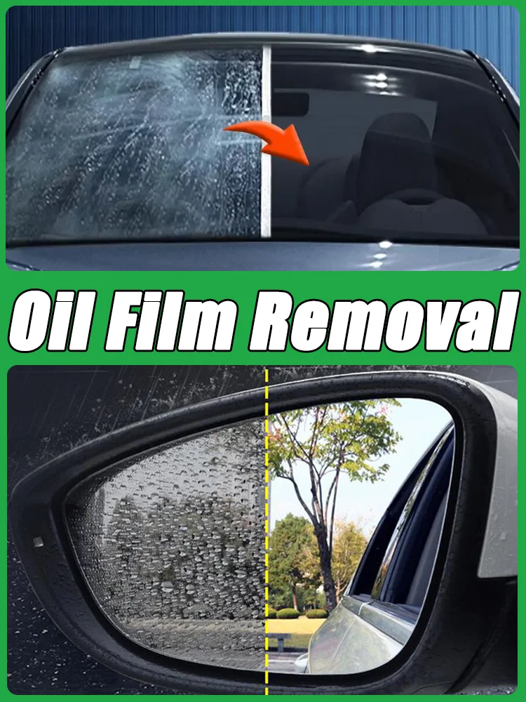 

Car Glass Oil Film Remover Windshield Polishing Agent Window Front Coating Cleaning Paste Universal Auto Part