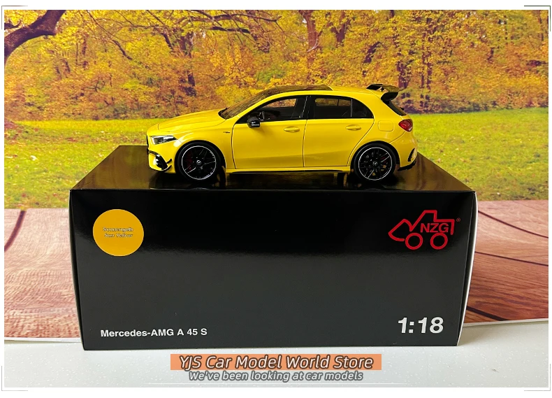 Kiloworks modelo fundido 1:18 A45 S Performance Car Alloy modelo