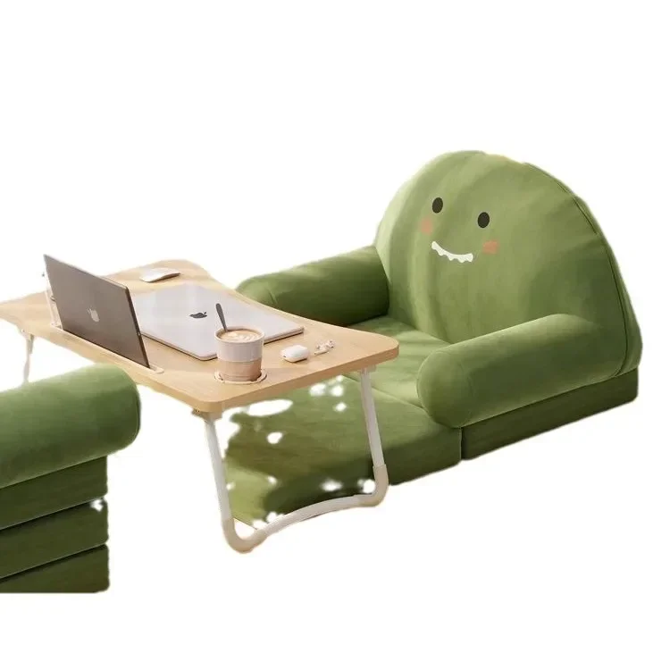 AOLIVIYA Modern Light Lazy Sofa Bay Window Bed With Backrest Chair Childrens Baby Tatami Single Recliner Sleepable For Living Ro view 5