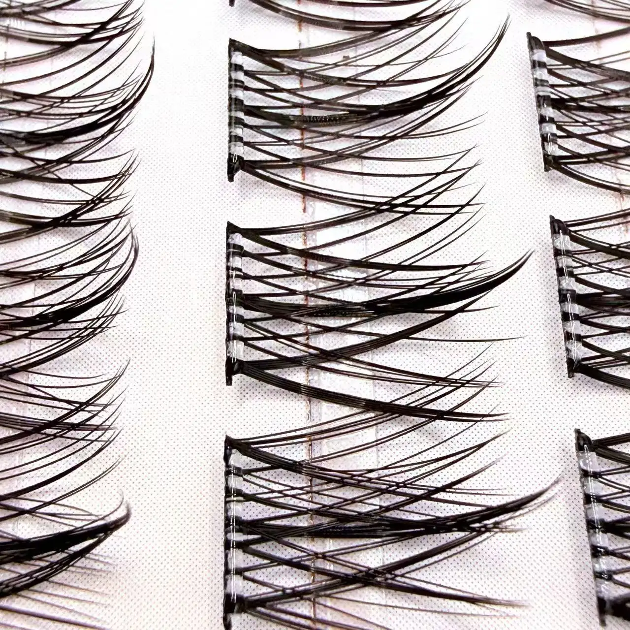 LONZUNIN Estensione ciglia finte leggere stile coreano senza colla