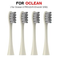 Brush Heads for Oclean X PRO/Z1/F1/One/Air 2/SE 2/4/6/10/20/50/100pcs SetSoft DuPont Nozzles Vacuum Sealed Packaged