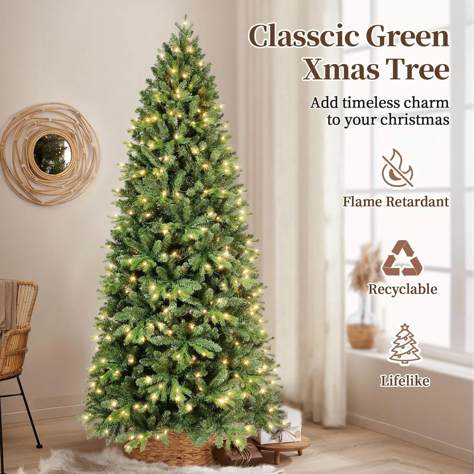 Artificial Realistic Christmas - Christmas Tree Artificial 评论和价格