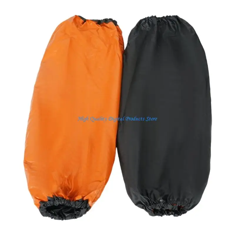

U2JE Waterproof Oil Resistant PVC Arm Sleeves Long Length Protections for Work
