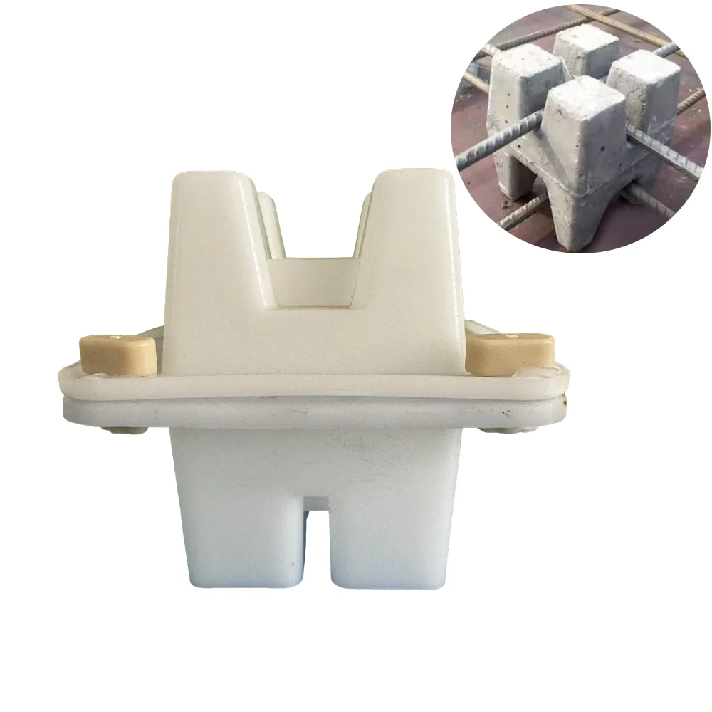 high strength rebar support concrete plastic spacer mold block for building and construction use