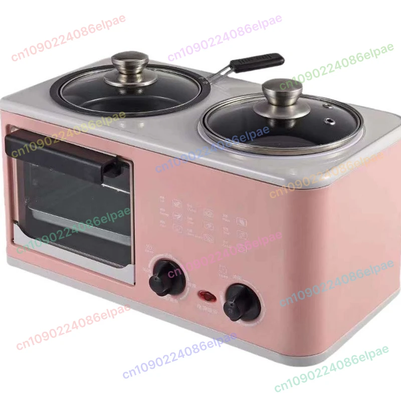 

Household Multifunctional Breakfast Machine 4-in-1 Breakfast Machine Toaster Toaster Electric Oven One piece in stock