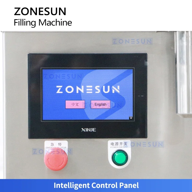 ZONESUN ZS-VGPJ1 Pneumatic Hydraulic Press Psaste Scrub Cream Filling Machine