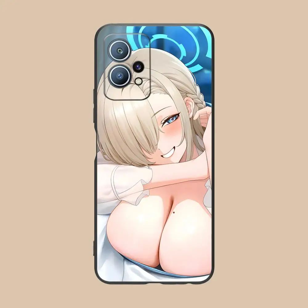 Blue Archive Asuna Mobile Phone Case for Huawei P60 P50 P40 P30 P20 P10 P9 P8 Pro Lite Plus Colour Protective Cellphones Luxury