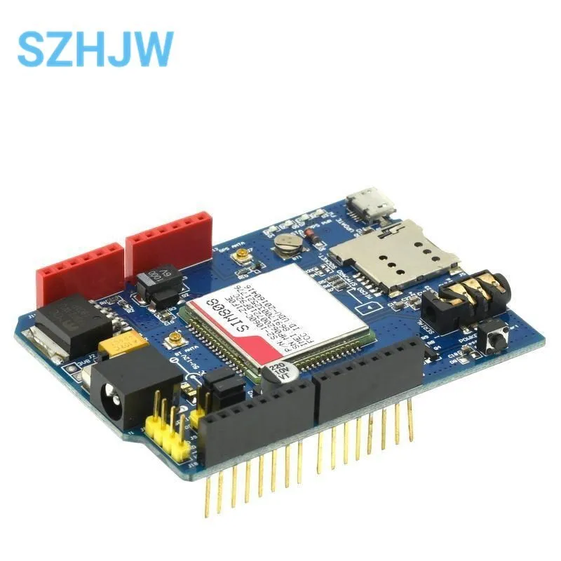 SIM808 GPRS/GSM GPS Shield 2 In 1 Shield GSM GPRS GPS Development Board SIM808 Module For Arduino