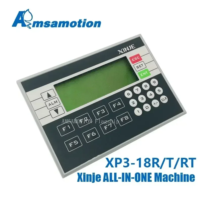 Xinje All In One Machine PLC ZP3-18RT Integrator Controller of HMI PLC XP3-18R 18RT XP3-18T Operate Panel Screen Text Display