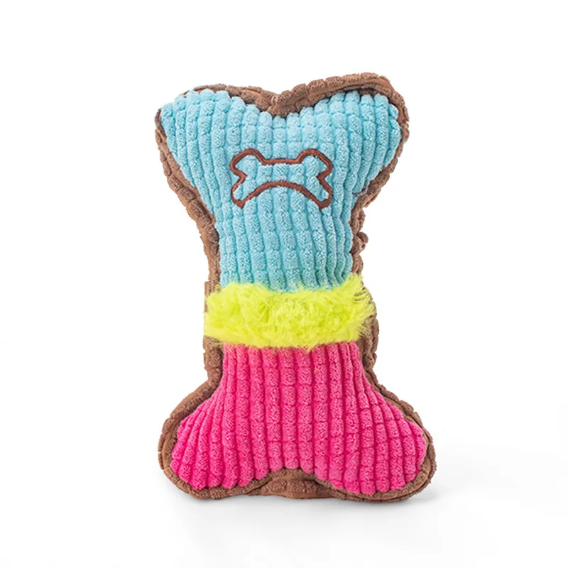 Toys, Plush Dogs Chew Toy for Small Medium Breed Puppy Teething Chewing Aggressive Interactive Birthday Gifts image 2
