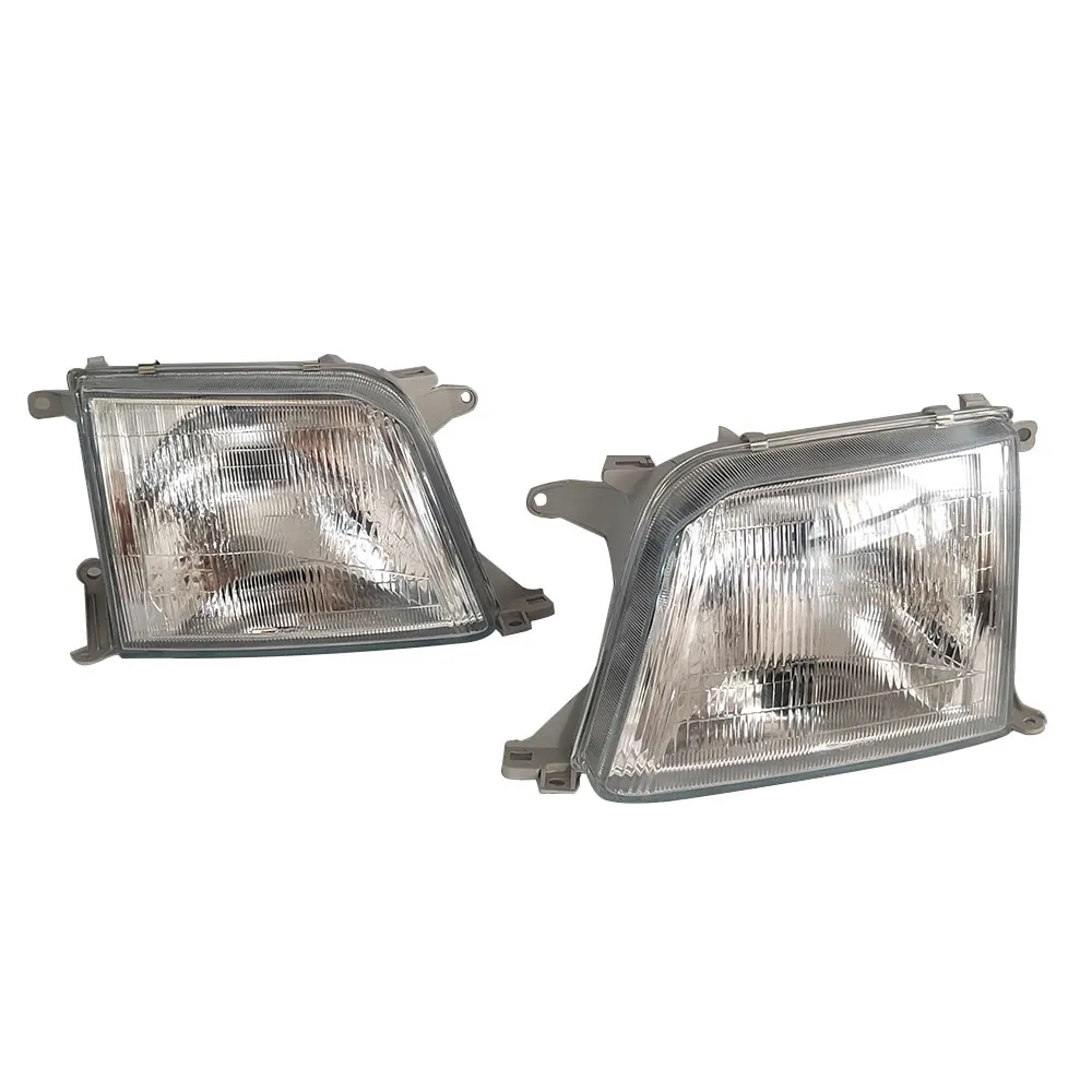 2Pcs Car Headlight For Toyota Land Cruiser PRADO RZJ95 LC90 FJ90 1998 1999 2000 2001 Crystal Headlamp