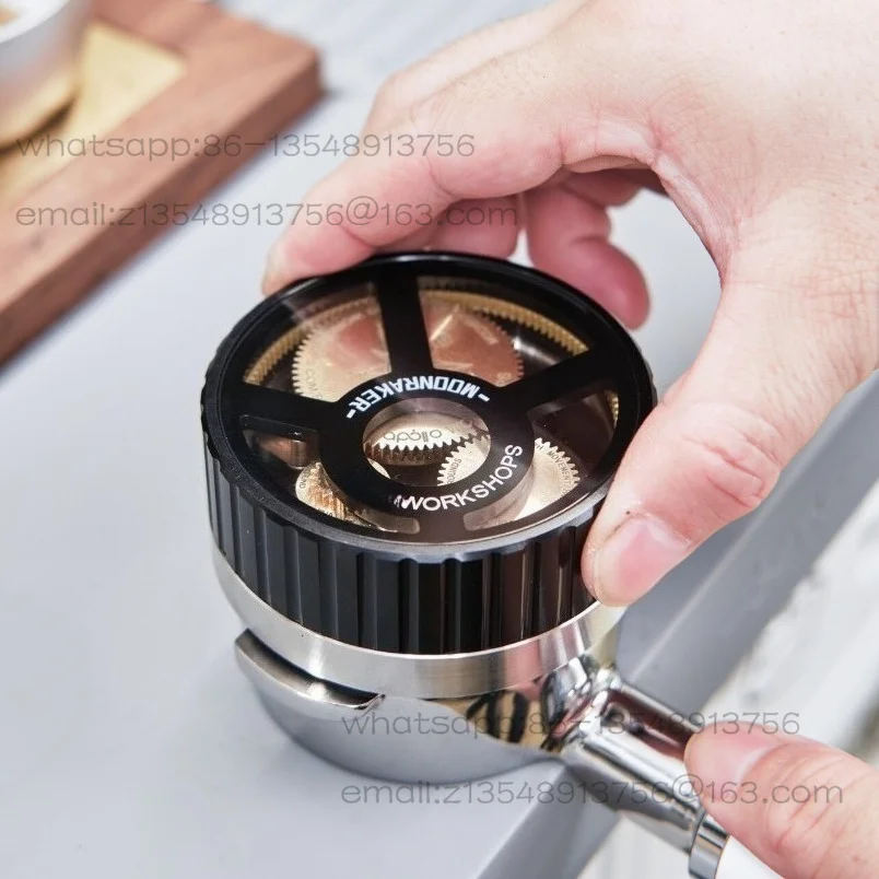 Spot 58mm planetary gear cloth powder needle, Italian coffee agglomeration powder distributor