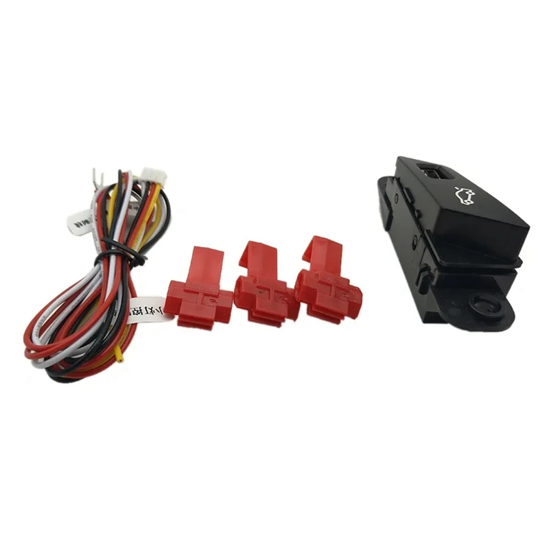 Car Trunk Switch Button Assembly for LHD Luggage Box Open and Close Button Switch Assembly