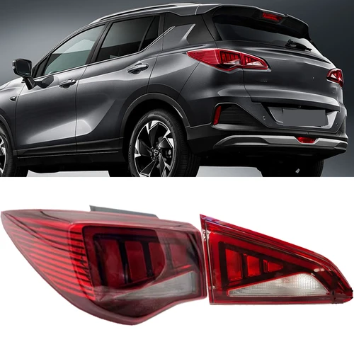 Para GAC Trumpchi GS3 GE3 2021 2022, montaje de luz trasera de coche, luz de freno, luz de marcha atrás, lámpara de señal de giro, cubierta de lámpara trasera