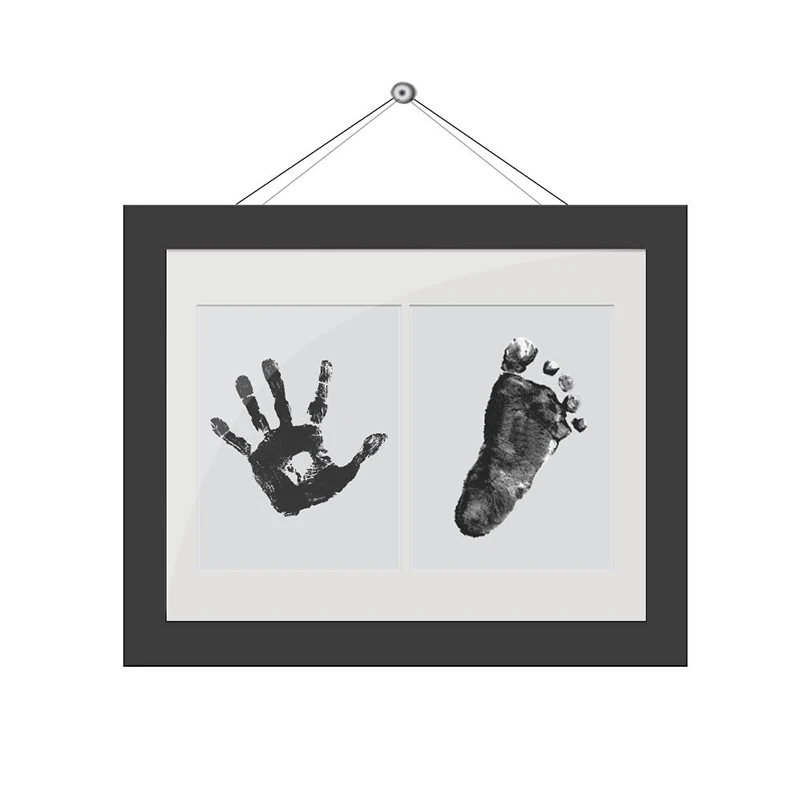 Chăm Sóc Cho Bé An Toàn Không Gây Độc Hại Cho Bé Handprint Dấu Ấn Bộ Bé Quà Lưu Niệm Đúc Không Cảm Ứng Da Trẻ Sơ Sinh Dấu Chân Mực Miếng Lót trẻ Sơ