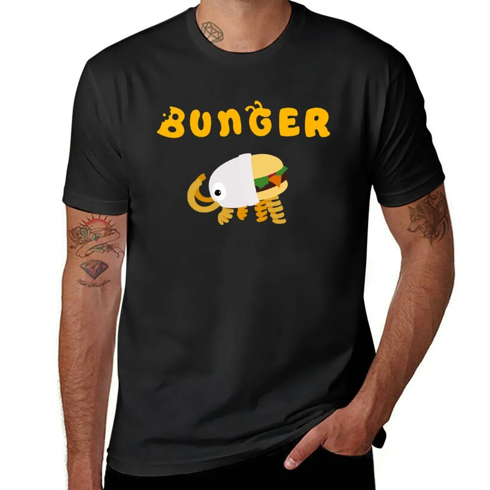 Bunger Bunger T-Shirt tops customizeds quick-drying summer clothes heavy weight t shirts for men