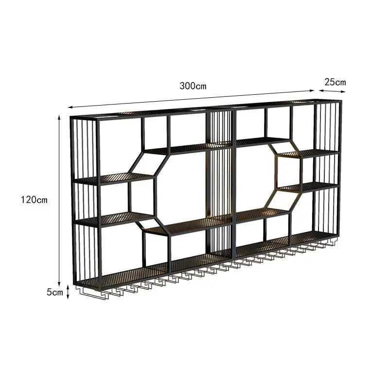 

Настенная винная стойка в индустриальном стиле для хранения винного шкафа, настенное украшение, держатель для бокалов, перевернутый бык