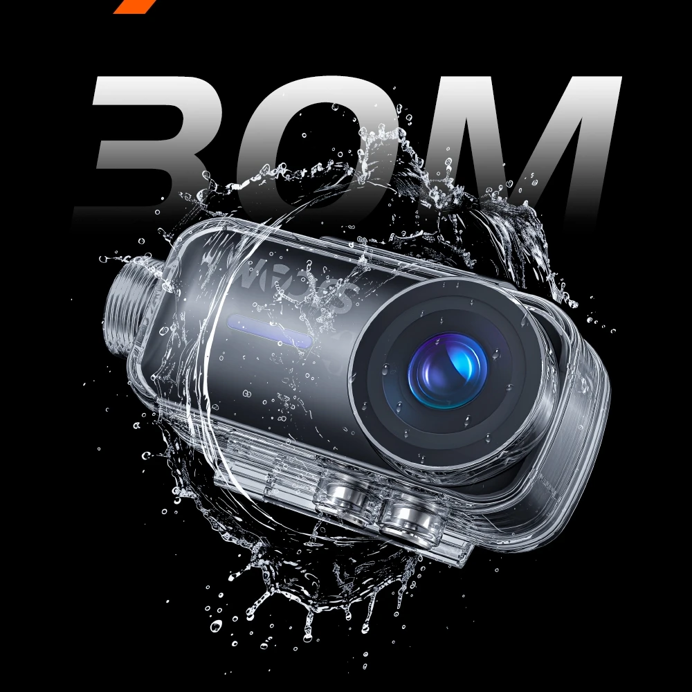 

Magnetic POV 4K Ultra Mini Action Cam Wireless WiFi Wearable Camera Influencers Pocket Recorder HD Travel Bodycam