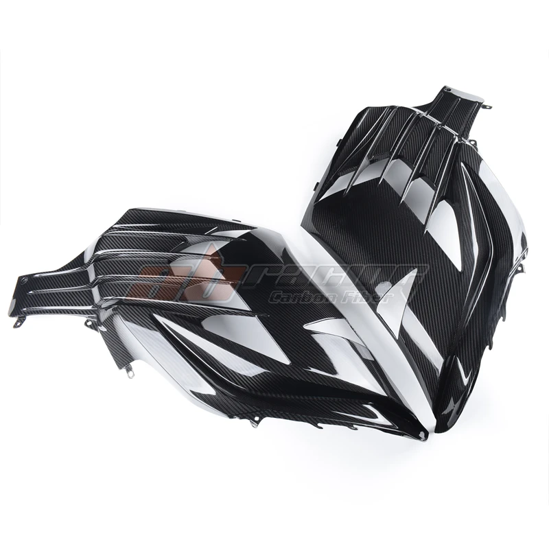 Knee Side Panels Covers Fairings Cowlings For KAWASAKI NINJA ZX14R ZZR-1400 2012 - 2020 Full Carbon Fiber 100%