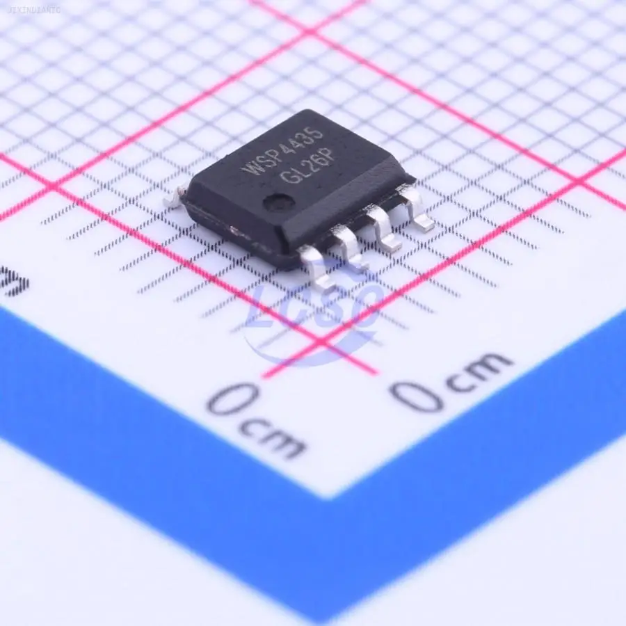 1PCS WSP4435 30V 8.2A 2W 20mΩ@10V,8.2A 2.5V 1 piece P-channel SOP-8 MOSFETs ROHS