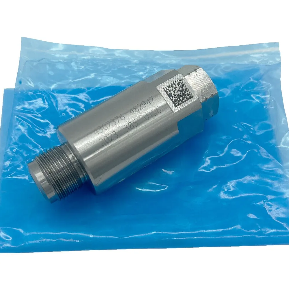 High quality New For 4307376 Overdrukventiel voor Cummins ETX-motor hogedruk common rail pijp drukreduceerklep