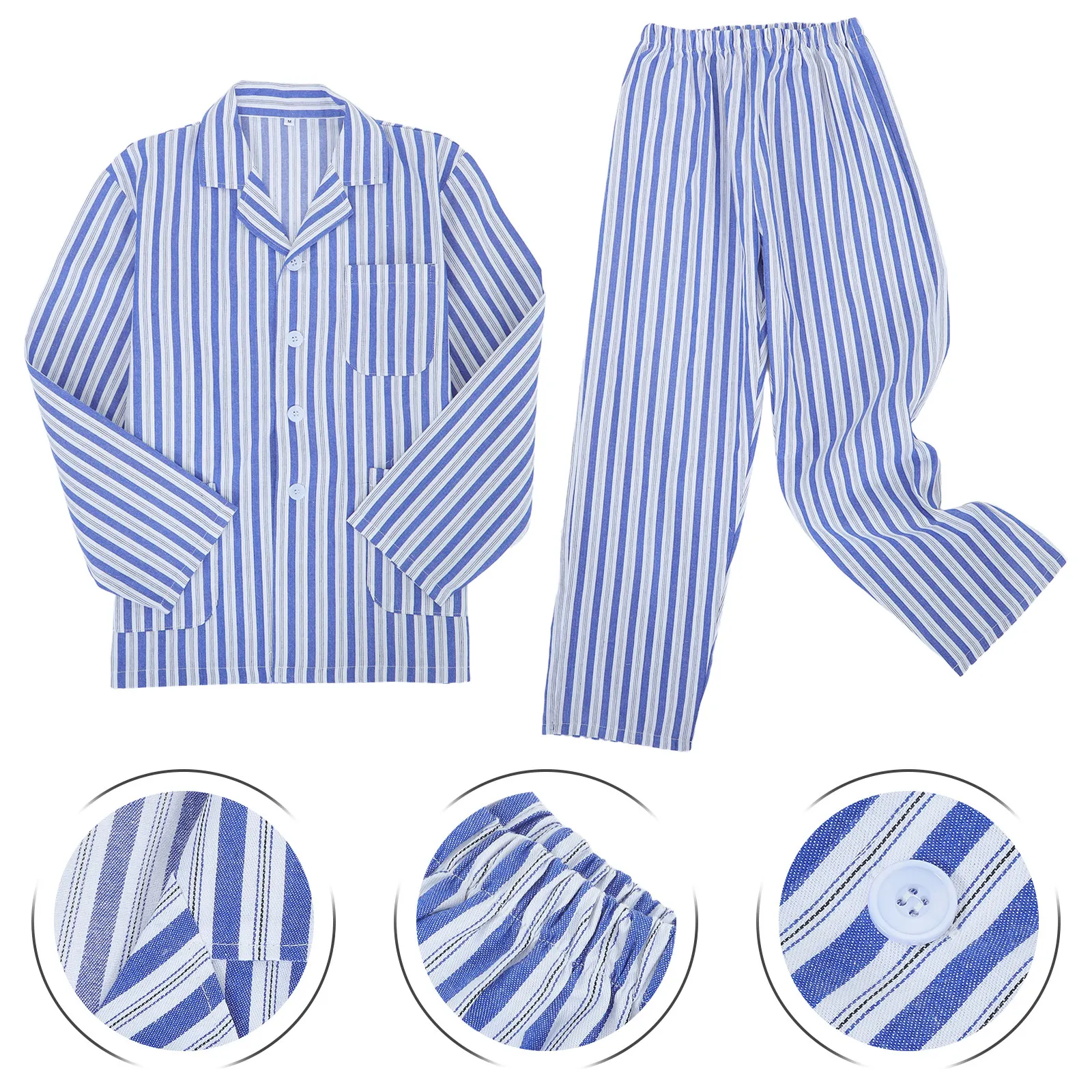 ensemble-de-pyjamas-pour-patients-hospitaliers-en-coton-premium-leger-et-respirant-chemise-de-nuit-a-manches-longues-avec-col-ouvert-sur-le-devant