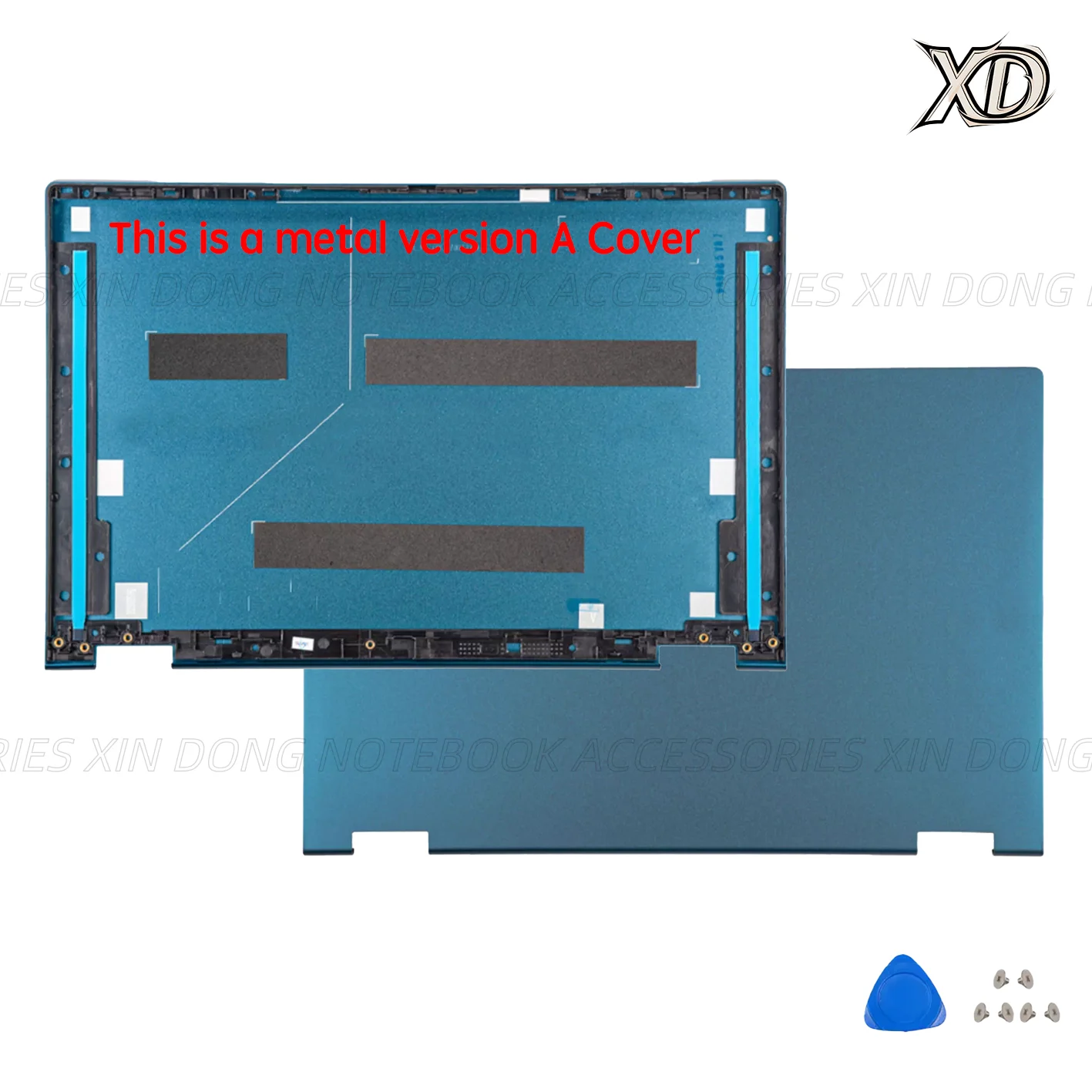 Obudowa laptopa do Ideapad Flex 5 14IIL05 5-14ARE05 5-14ITL05 5-14ALC05, tylna pokrywa LCD / podpórka pod nadgarstki / osłona zawiasów — zdjęcie produktu 5